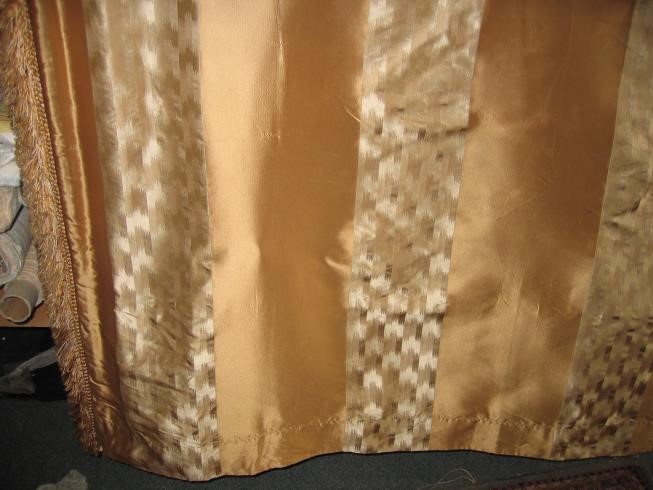 Gold Silk/Mottled Stripe